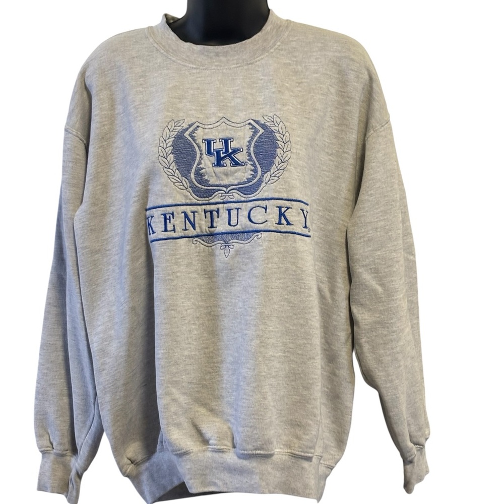 Vintage Gray University of Kentucky Crewneck Sweater